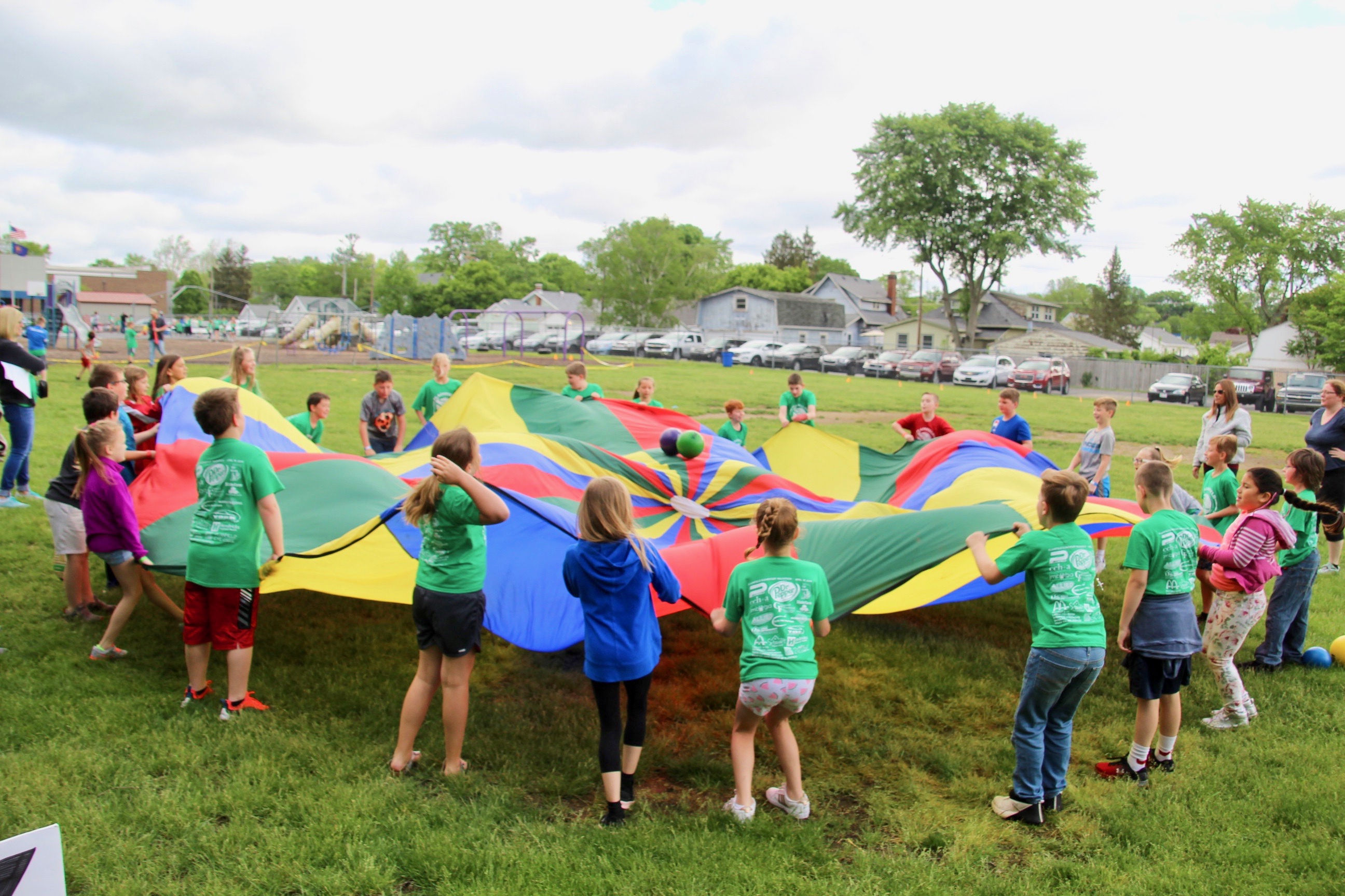 photo of kids playing outside