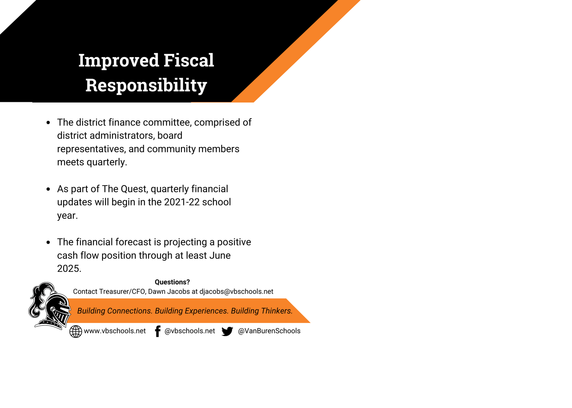 Financial Update Back