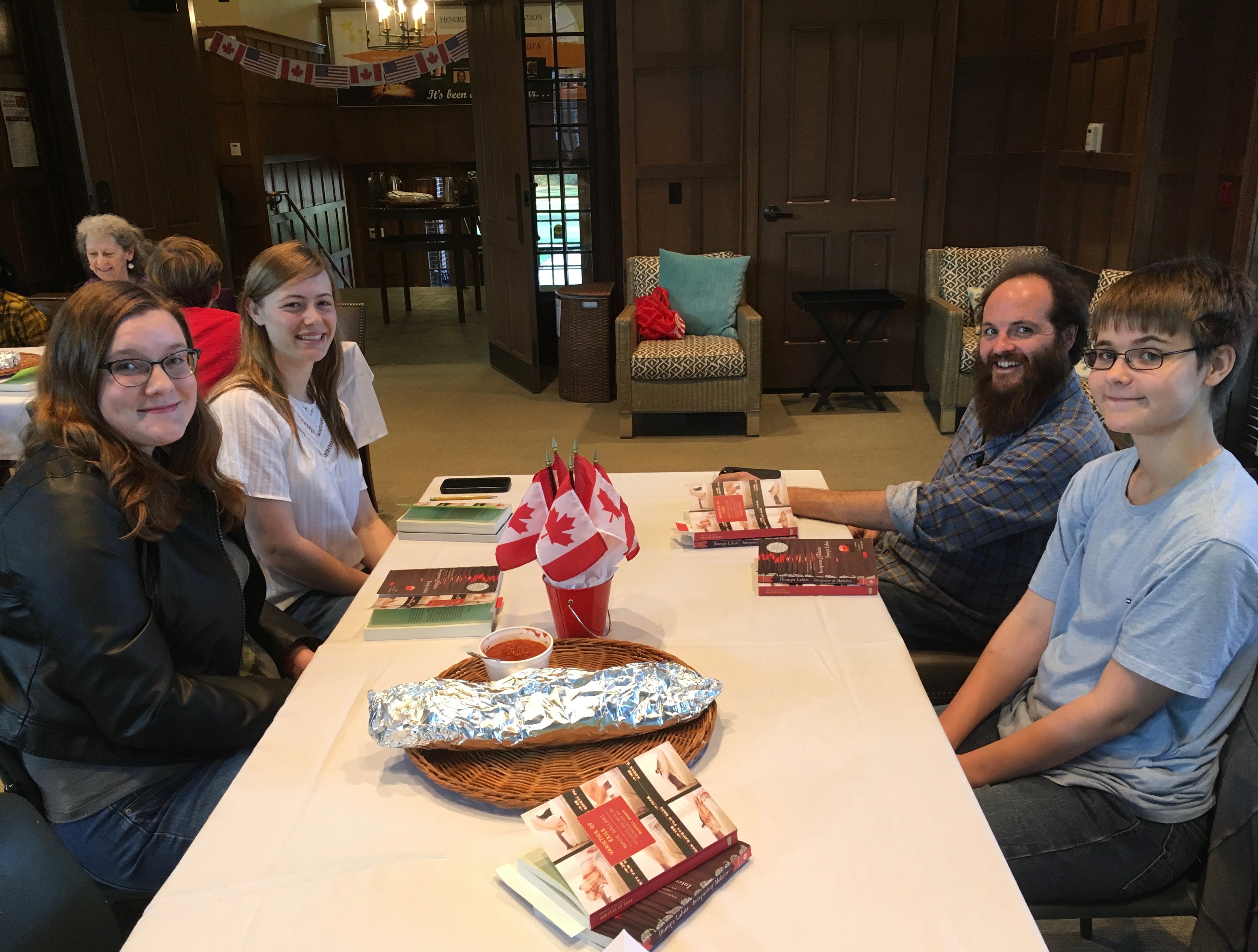 literature group photo