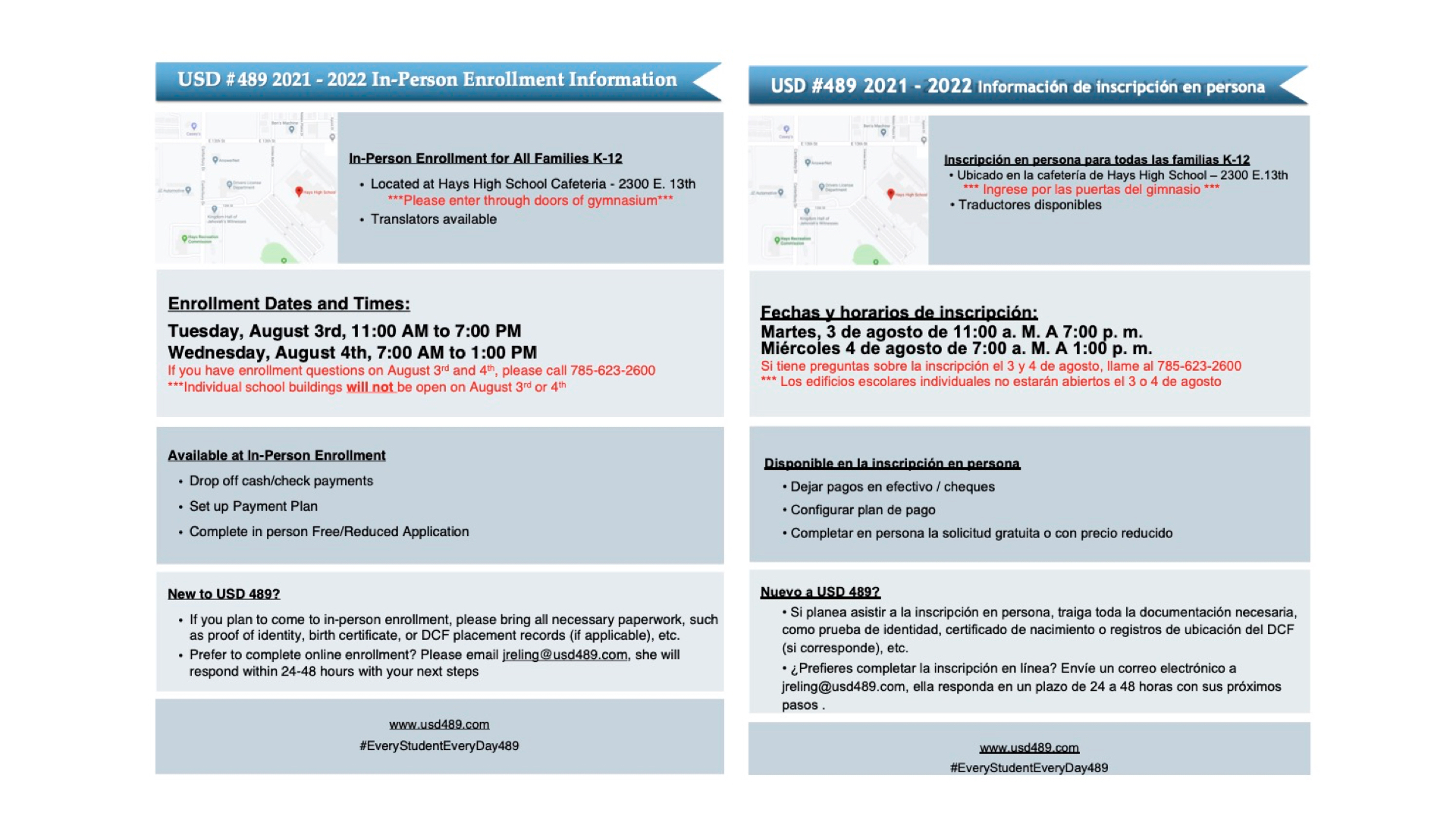 Enrollment Information