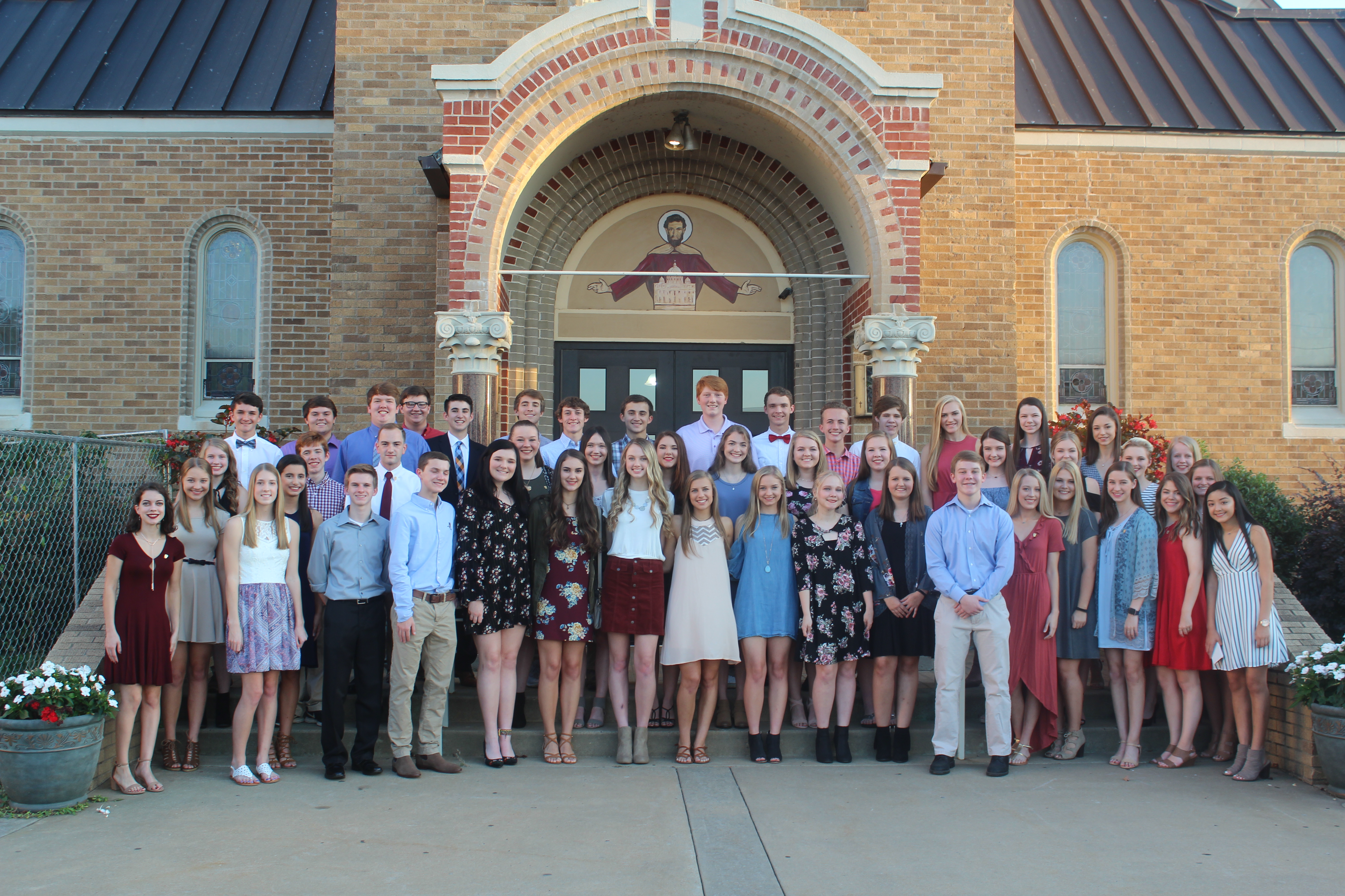photo of members of national honor society