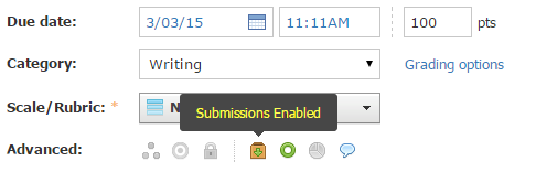 Submissions Enabled