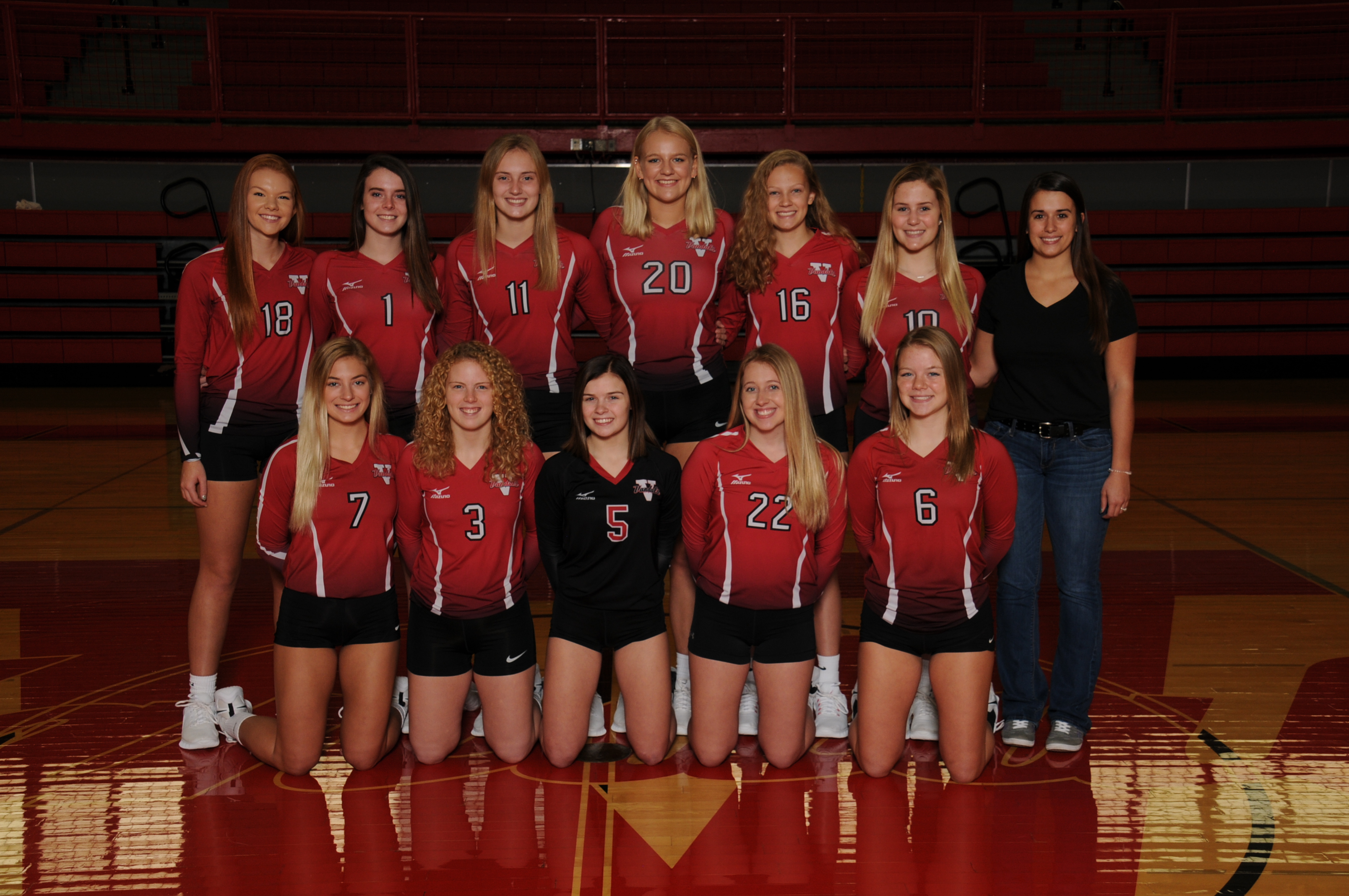 2019 Varsity Volleyball Team