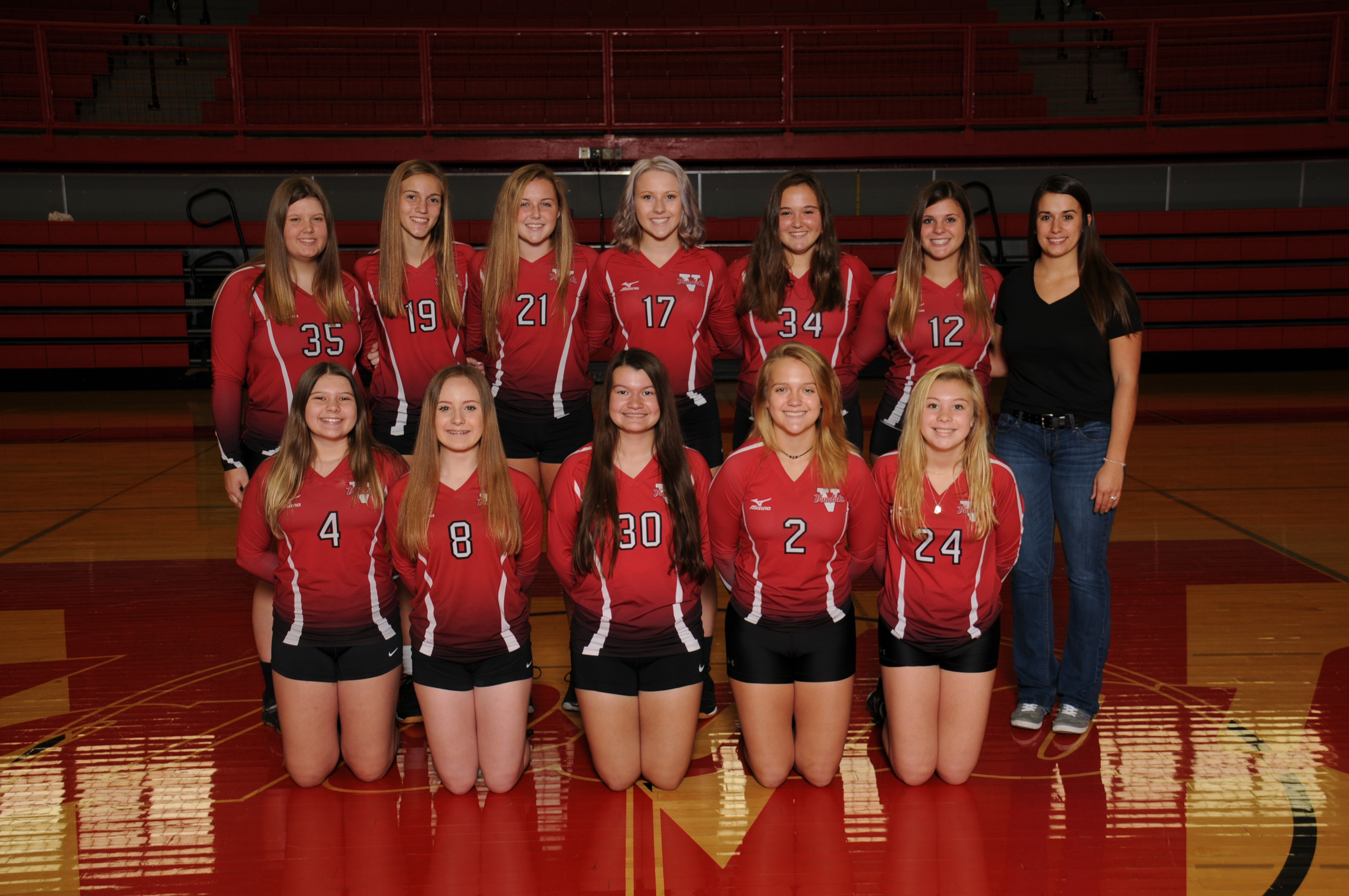 2019 Freshman Volleyball Team