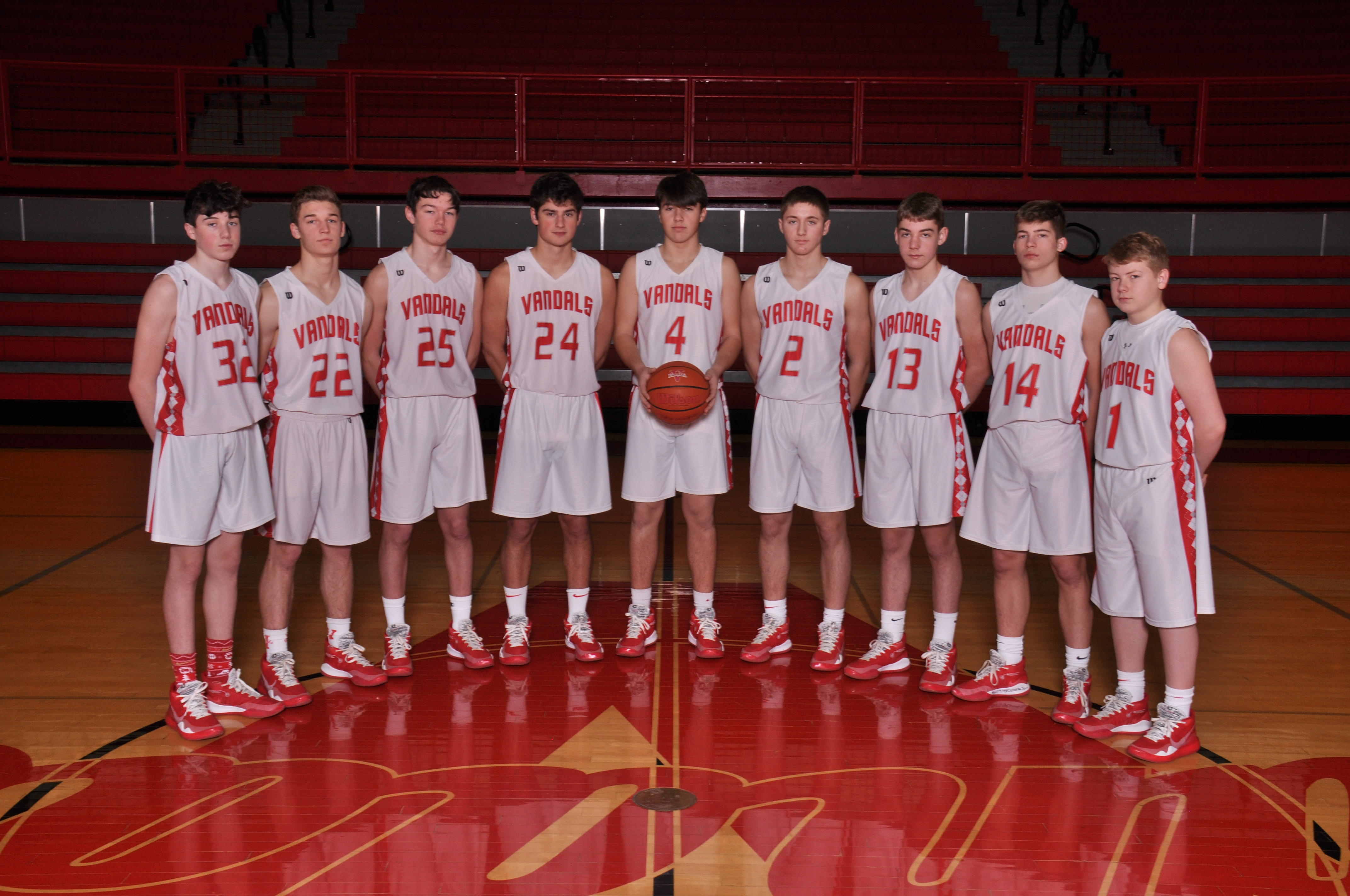 2019/2020 Boys JV Basketball Team