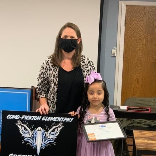 Elementary Student of the Month