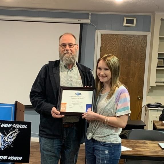 High School Student of the Month