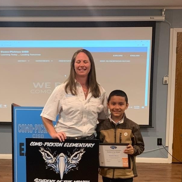 Elementary Student of the Month