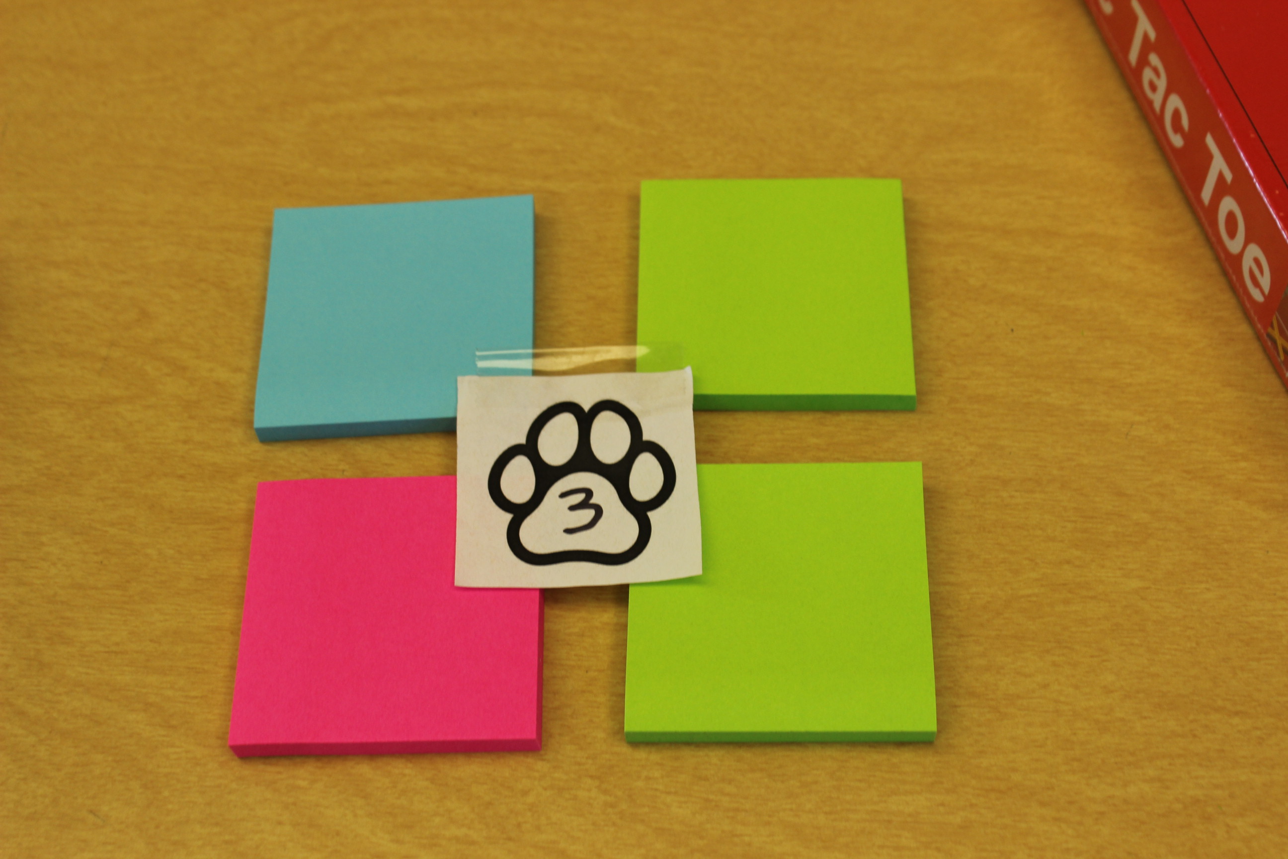 3 Paws Pack of Post its