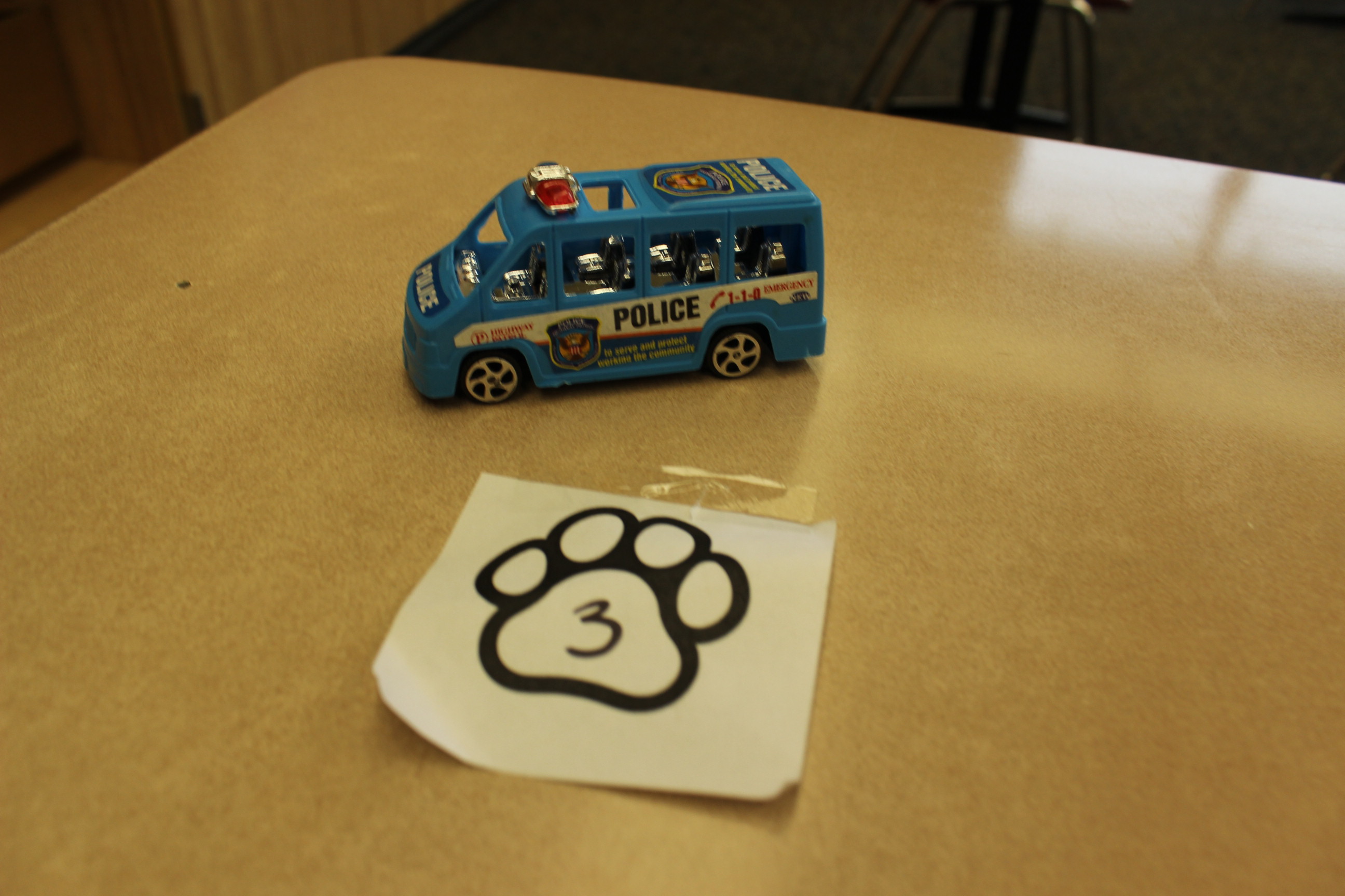 3 Paws Police Van