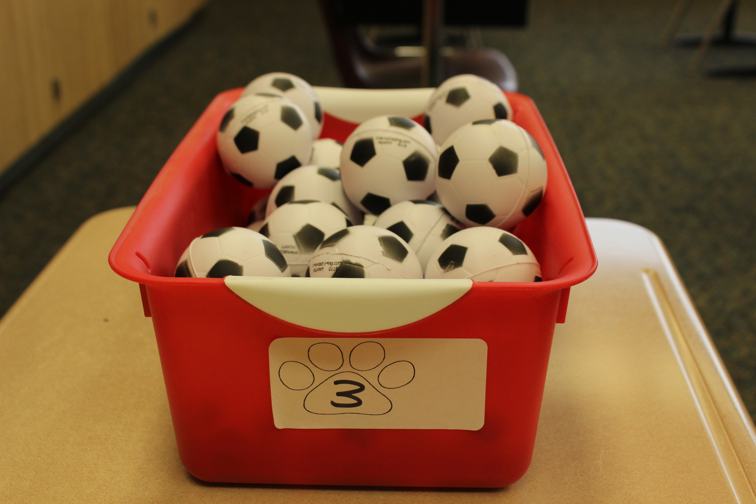 3 Paws Soft Soccer ball