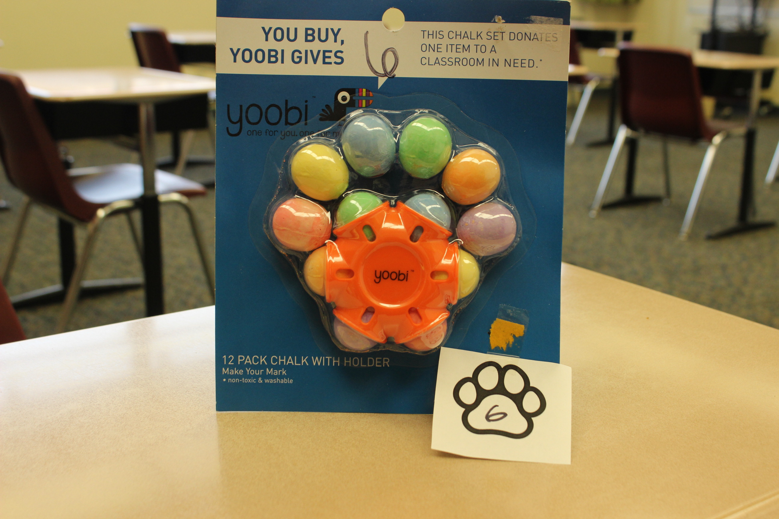 6 Paws Yoobi Chalk Set