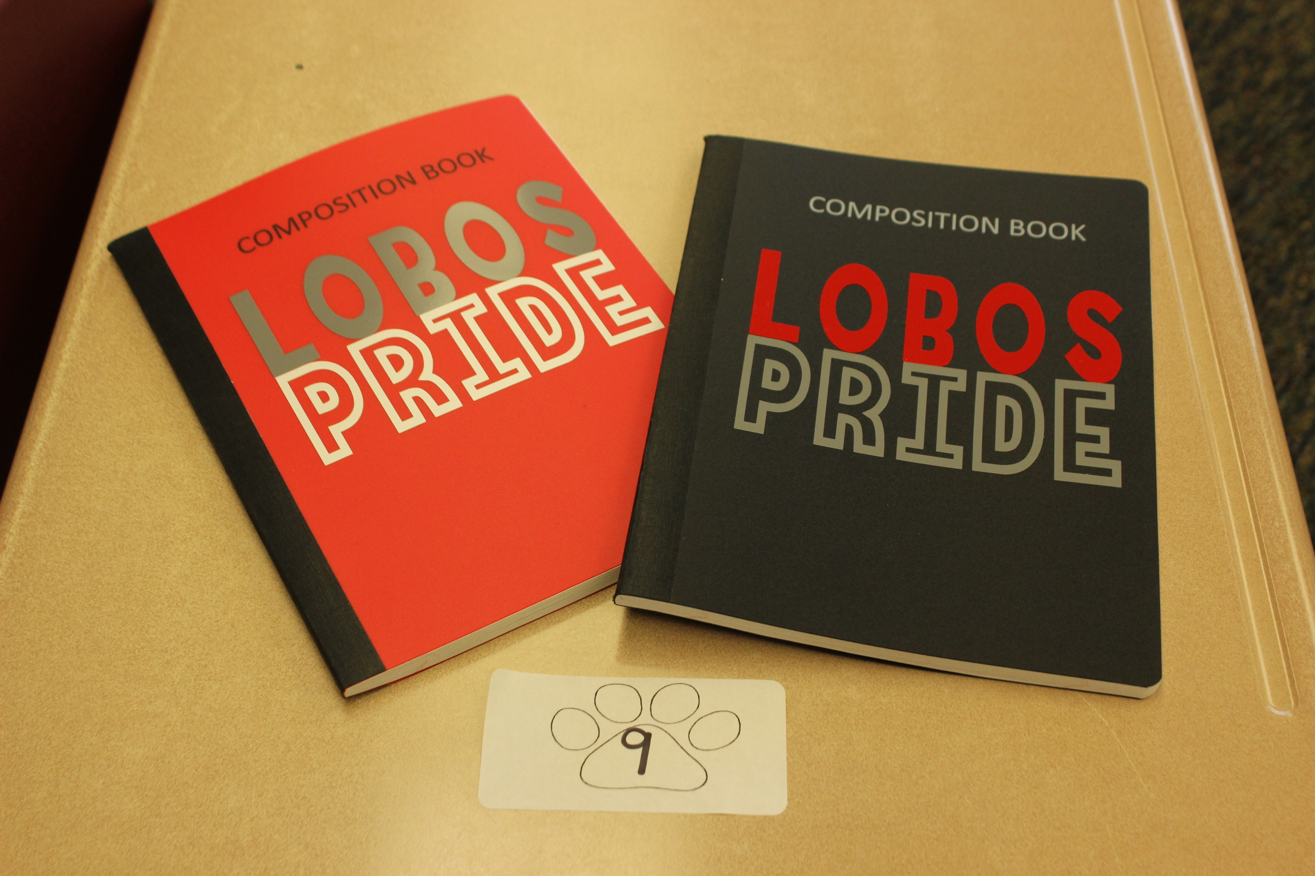 9 Paws Lobo Composition Book