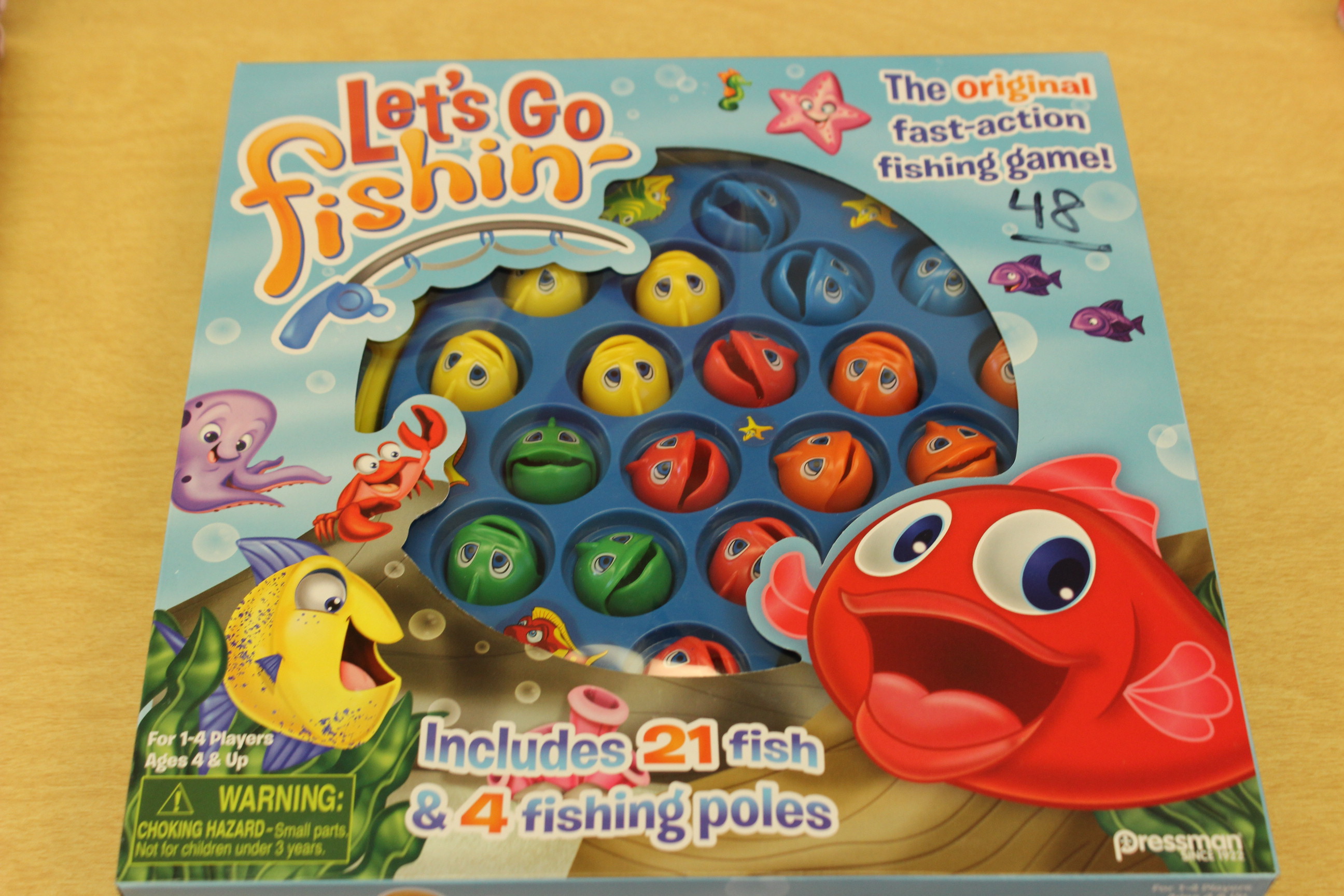 48 Paws Fishing Board Game
