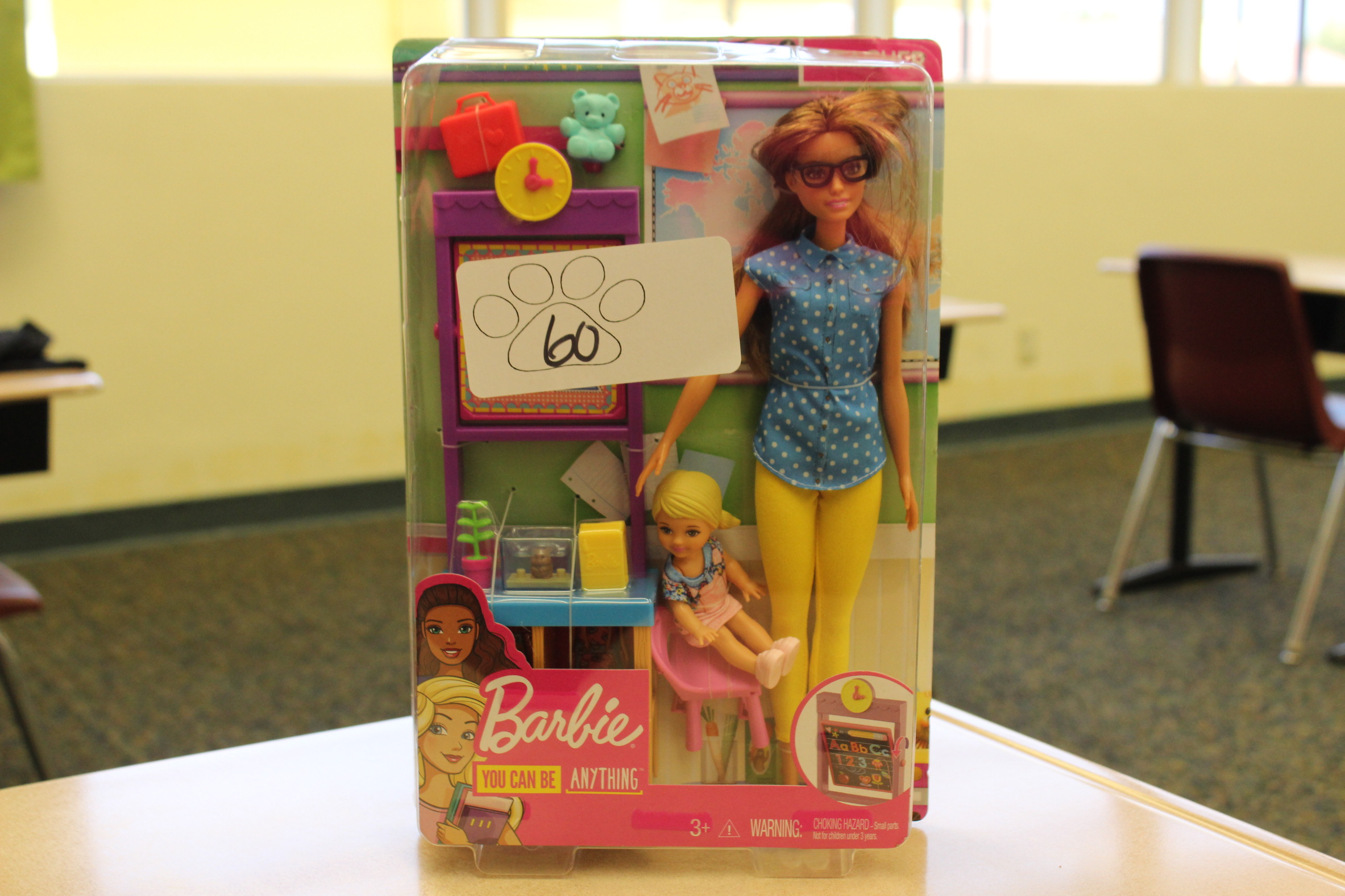 60 Paws Barbie Teacher