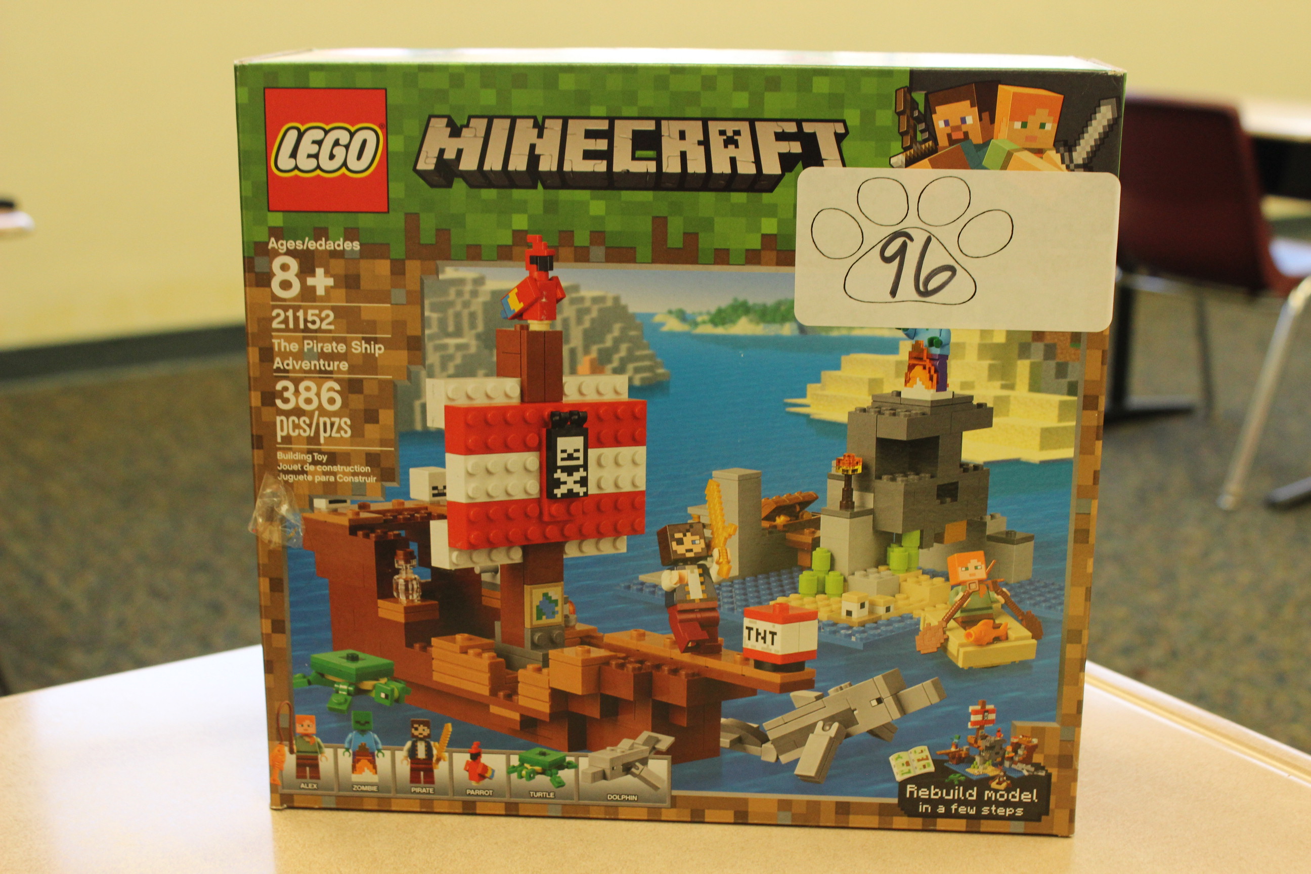 96 Paws Lego Minecraft Pirates