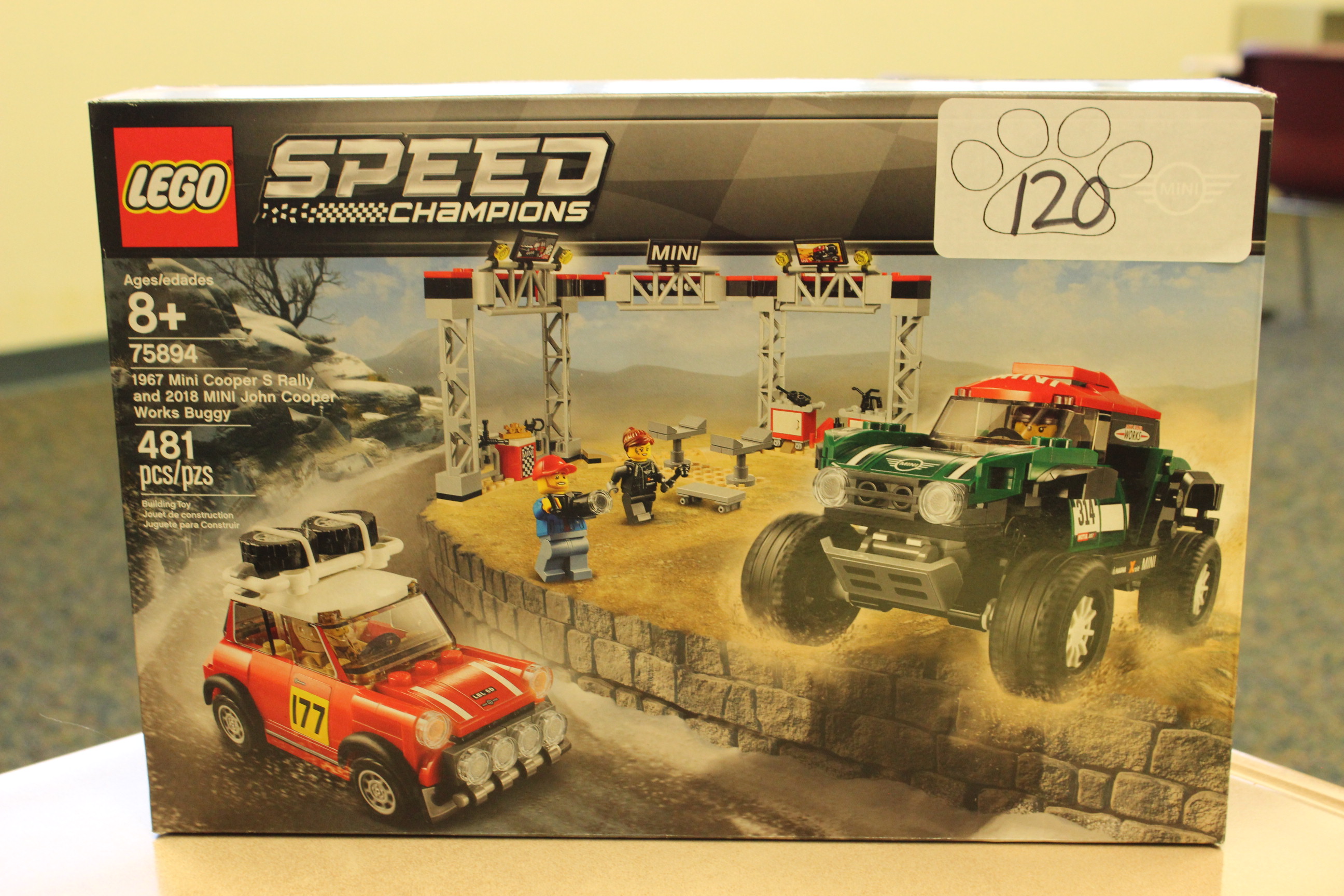 120 Paws Lego Speed Champions