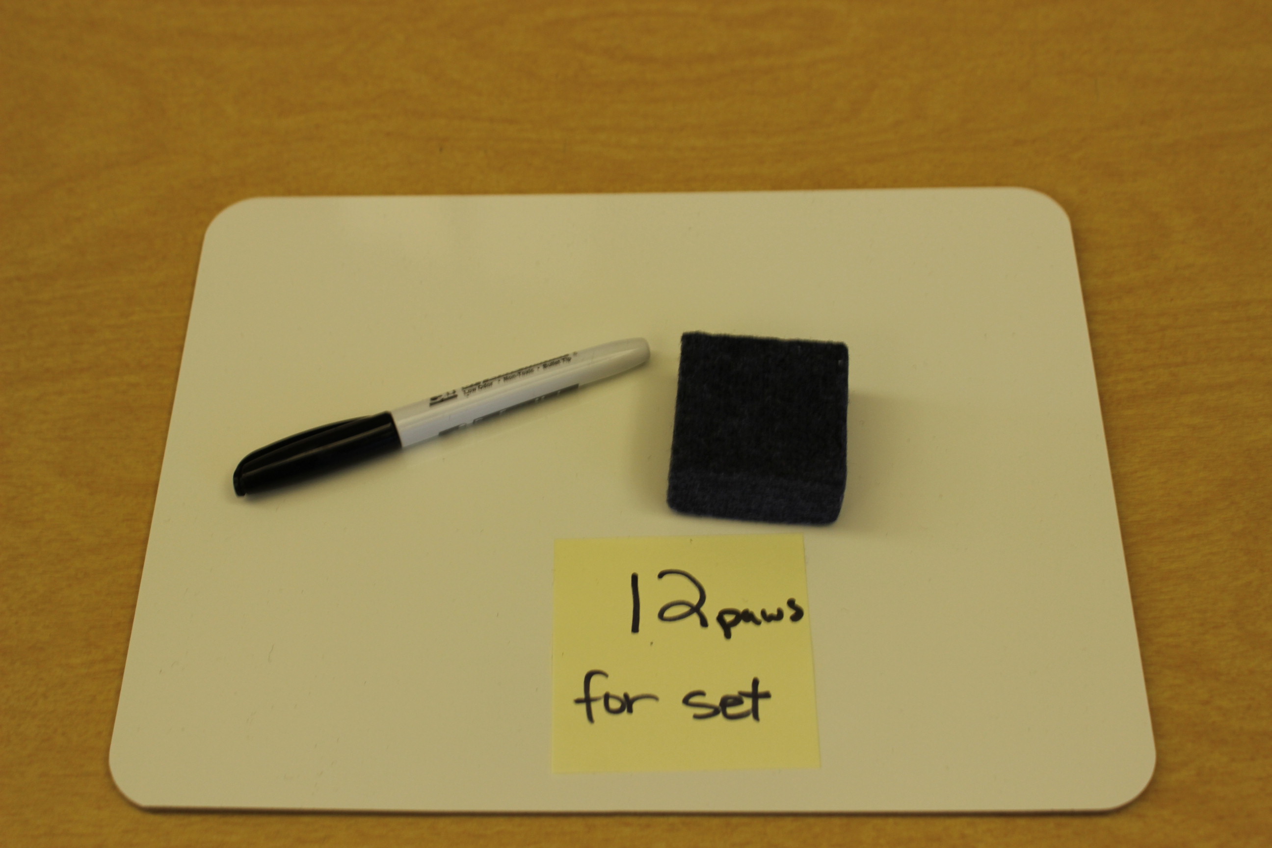 12 Paws Whiteboard Set