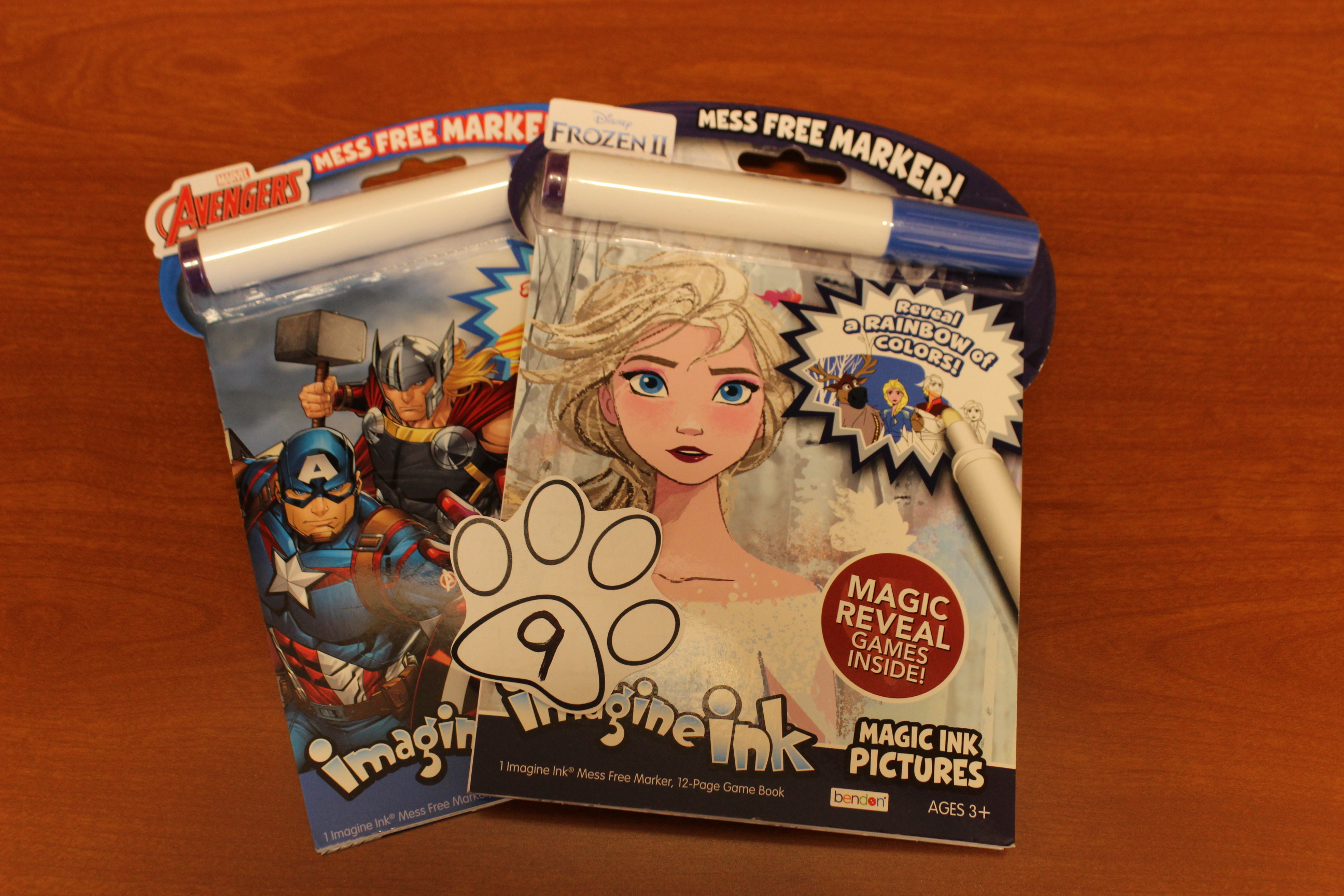 9 Paws Avengers or Frozen Imagine Ink