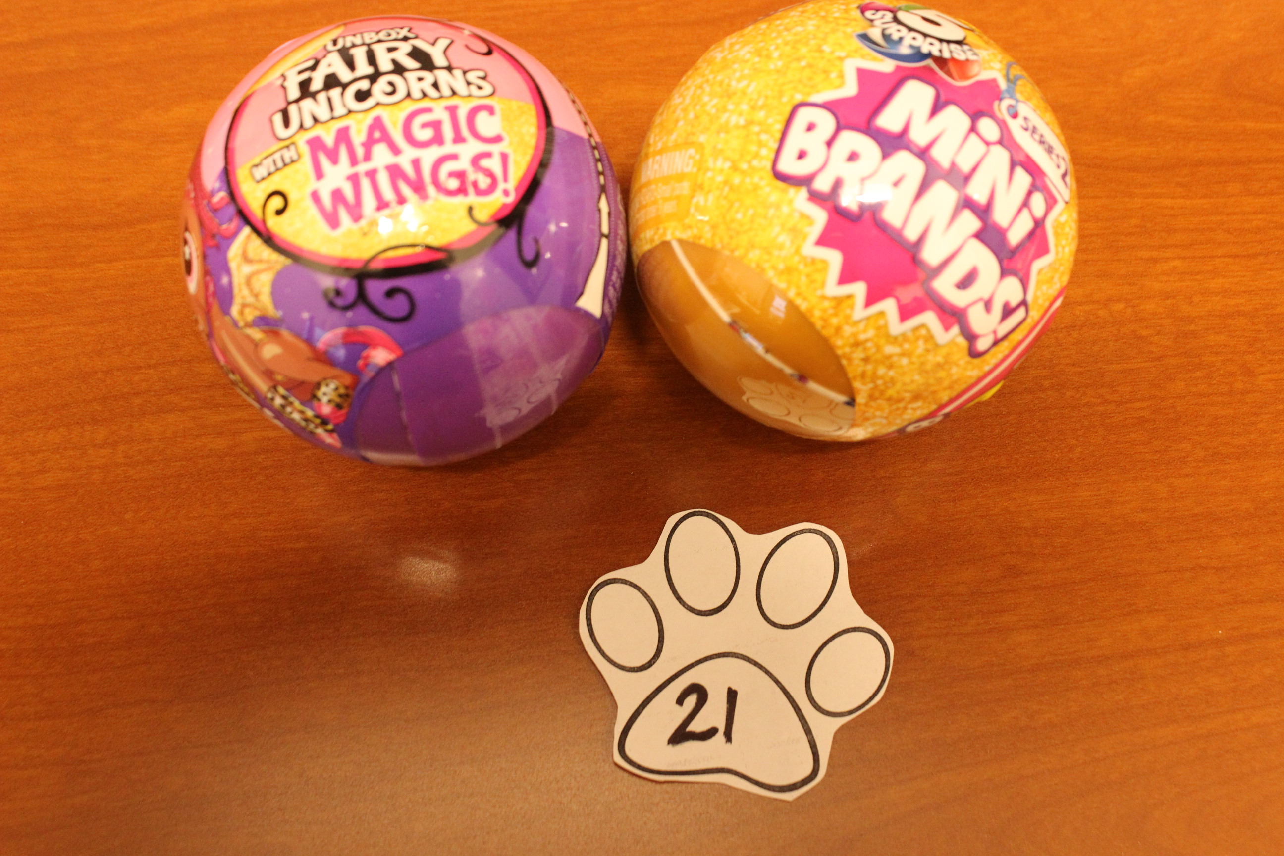 21 Paws Fairy Unicorns or Mini Brands