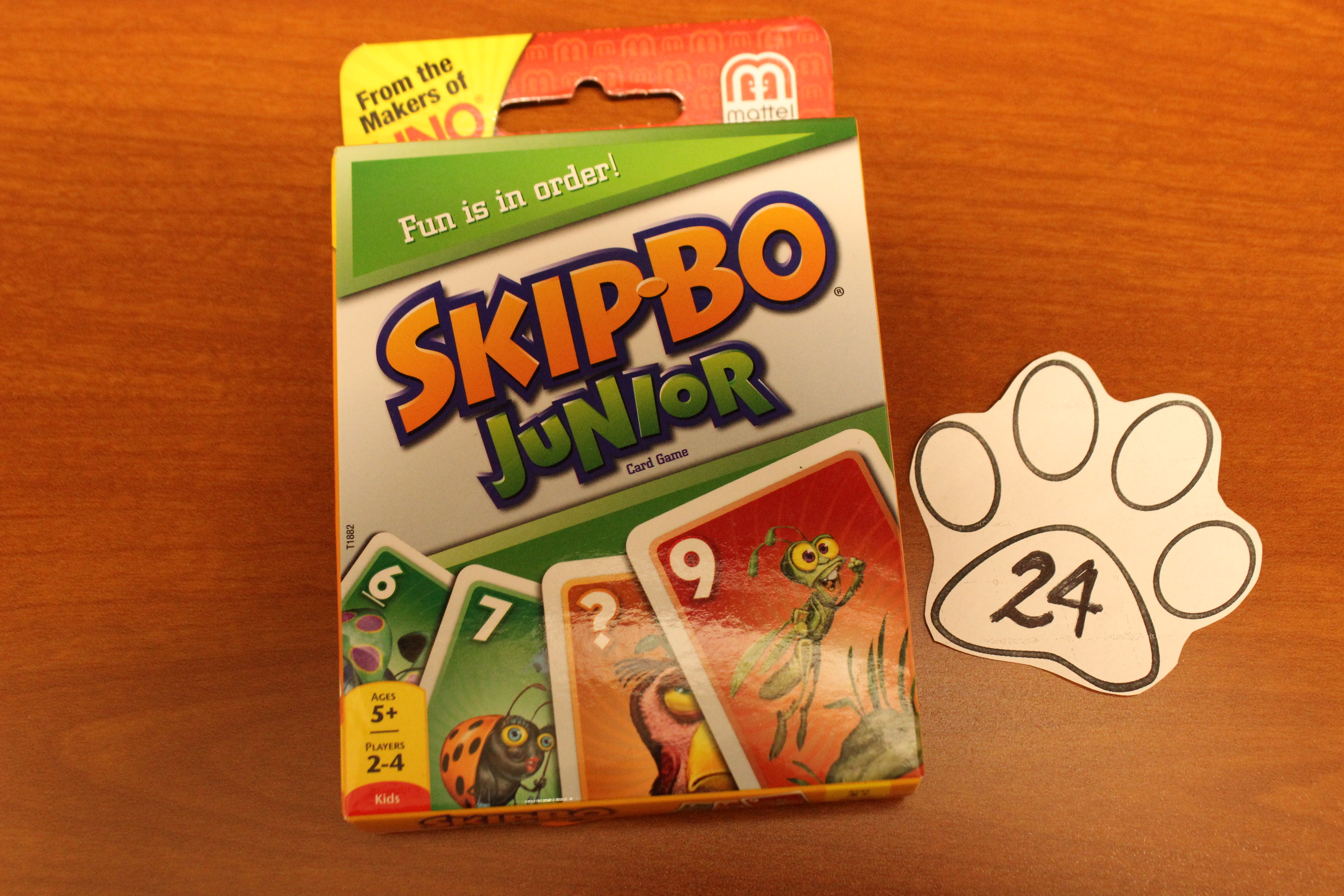 24 Paws Skip-Bo Junior