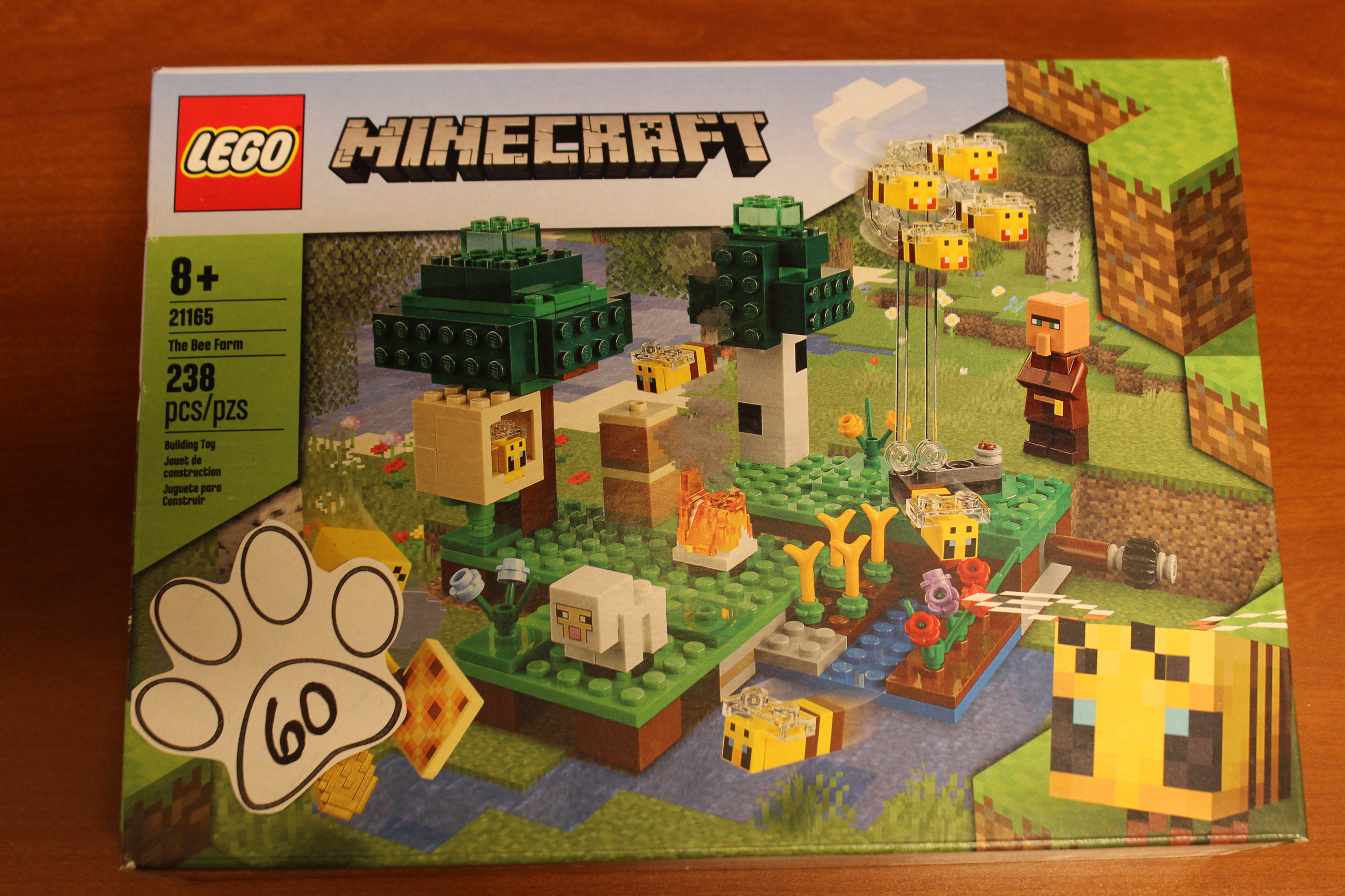 60 Paws Minecraft Lego