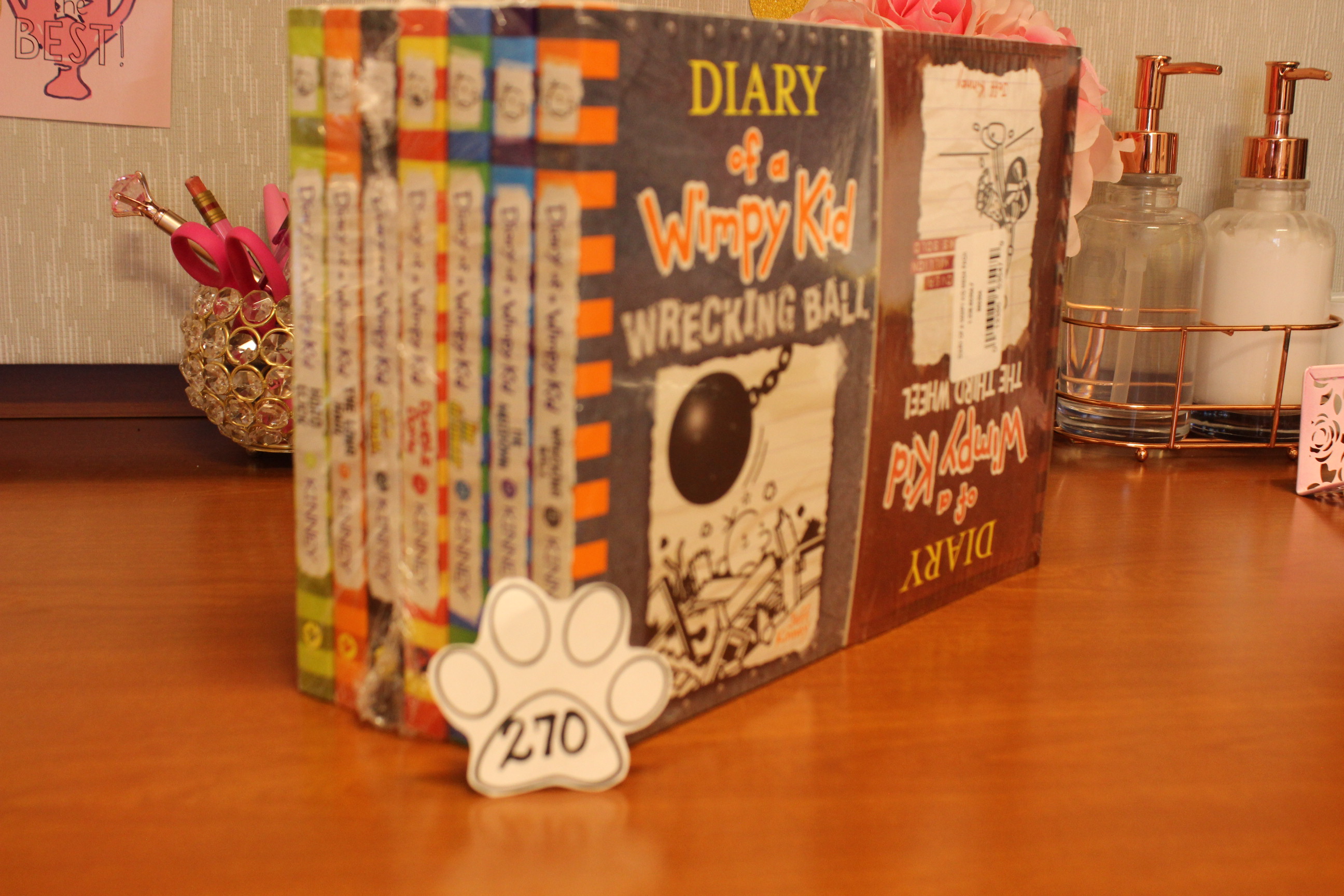 278 Paws Diary of Wimpy Kid Book Set