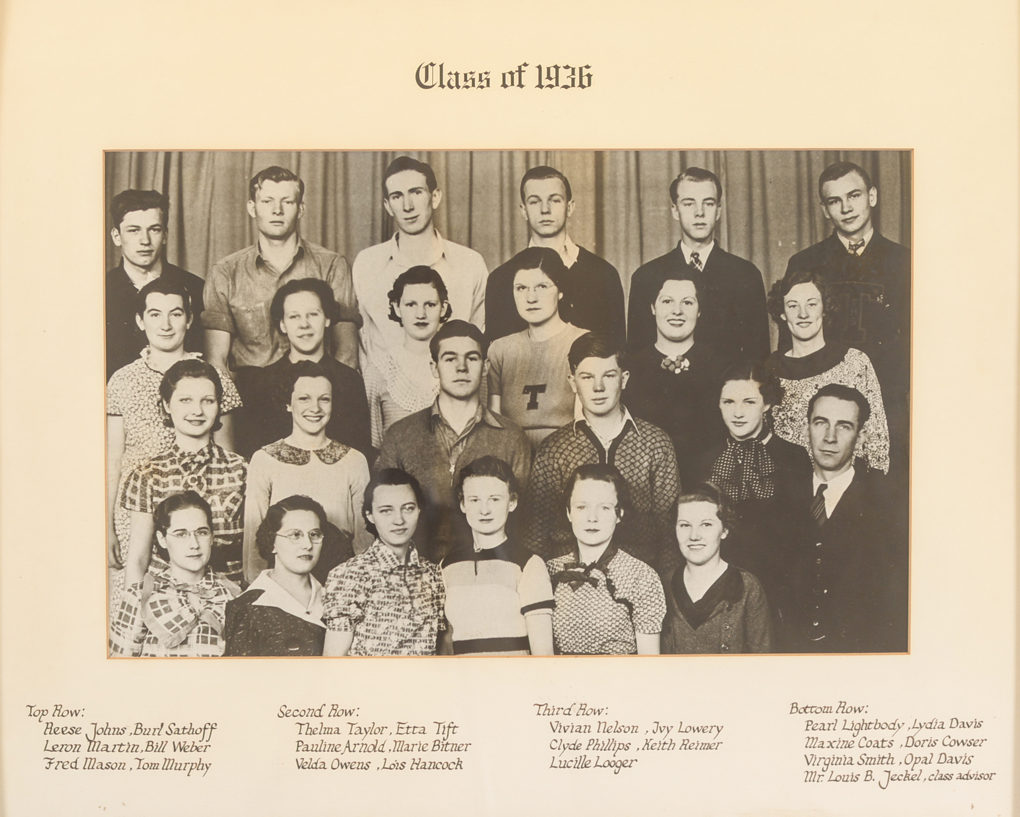 Class of 1936