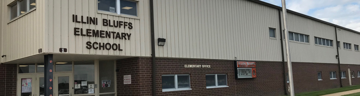 Elementary school campus entrance