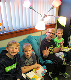 Boys in the classroom
