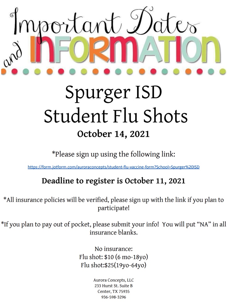 student flu clinic