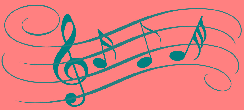 An image of music notes.