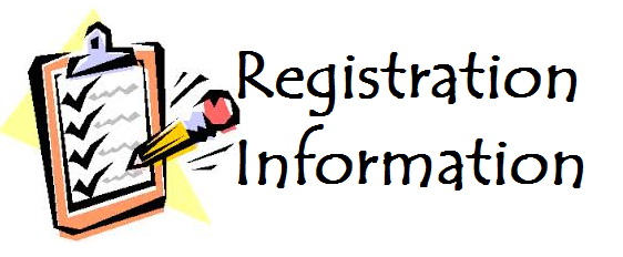 REGISTRATION INFORMATION