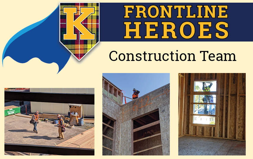 Photos of the Construction Team.