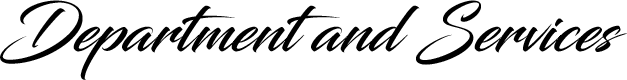 Department and Services
