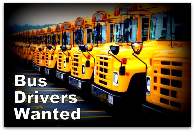 bus drivers wanted