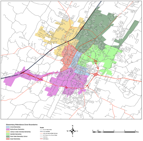 Elementary School Zones 2019
