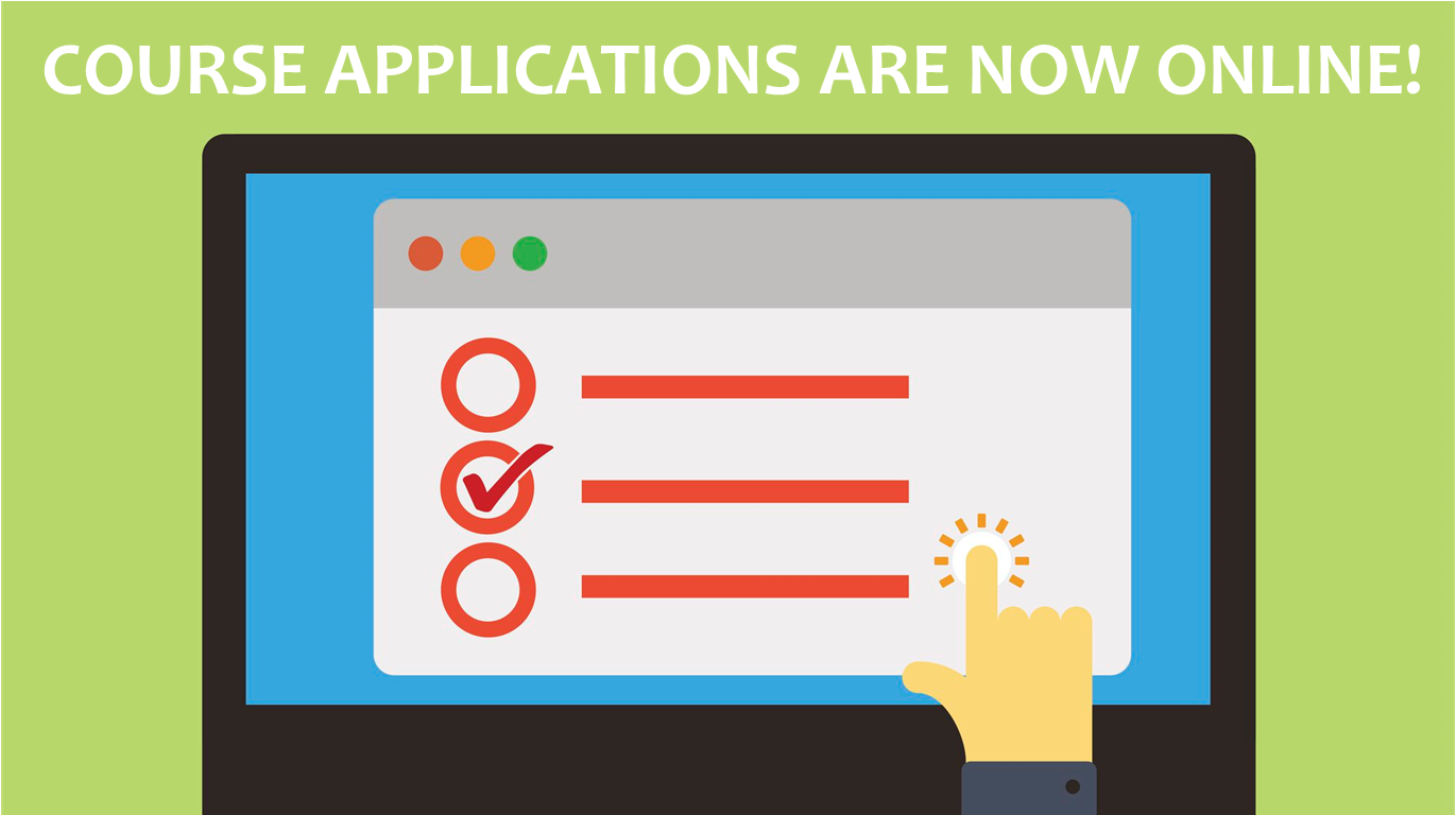 Course Applications are now online