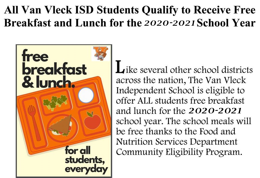 free breakfast & lunch