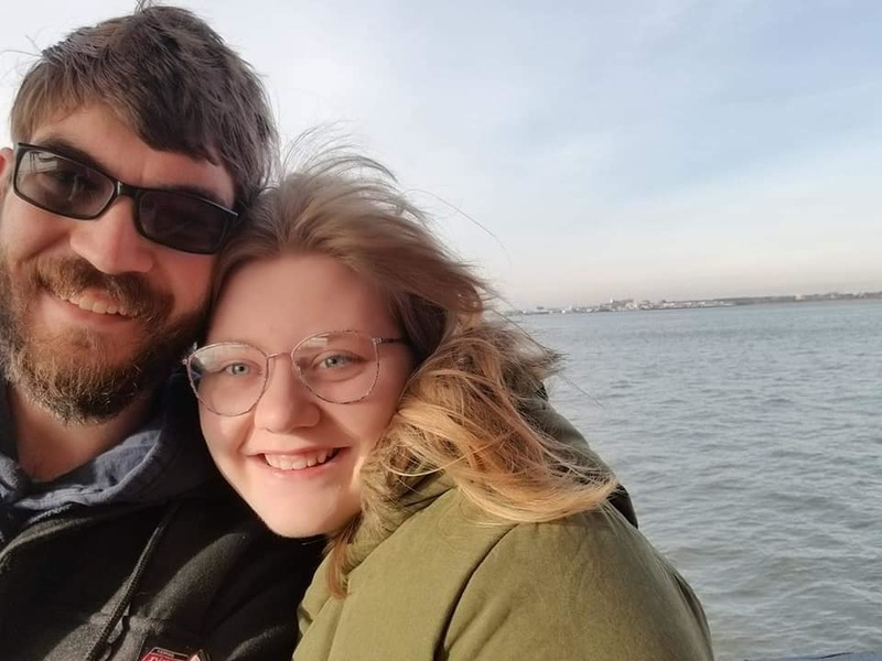 Photo of Cory Neal with his wife.