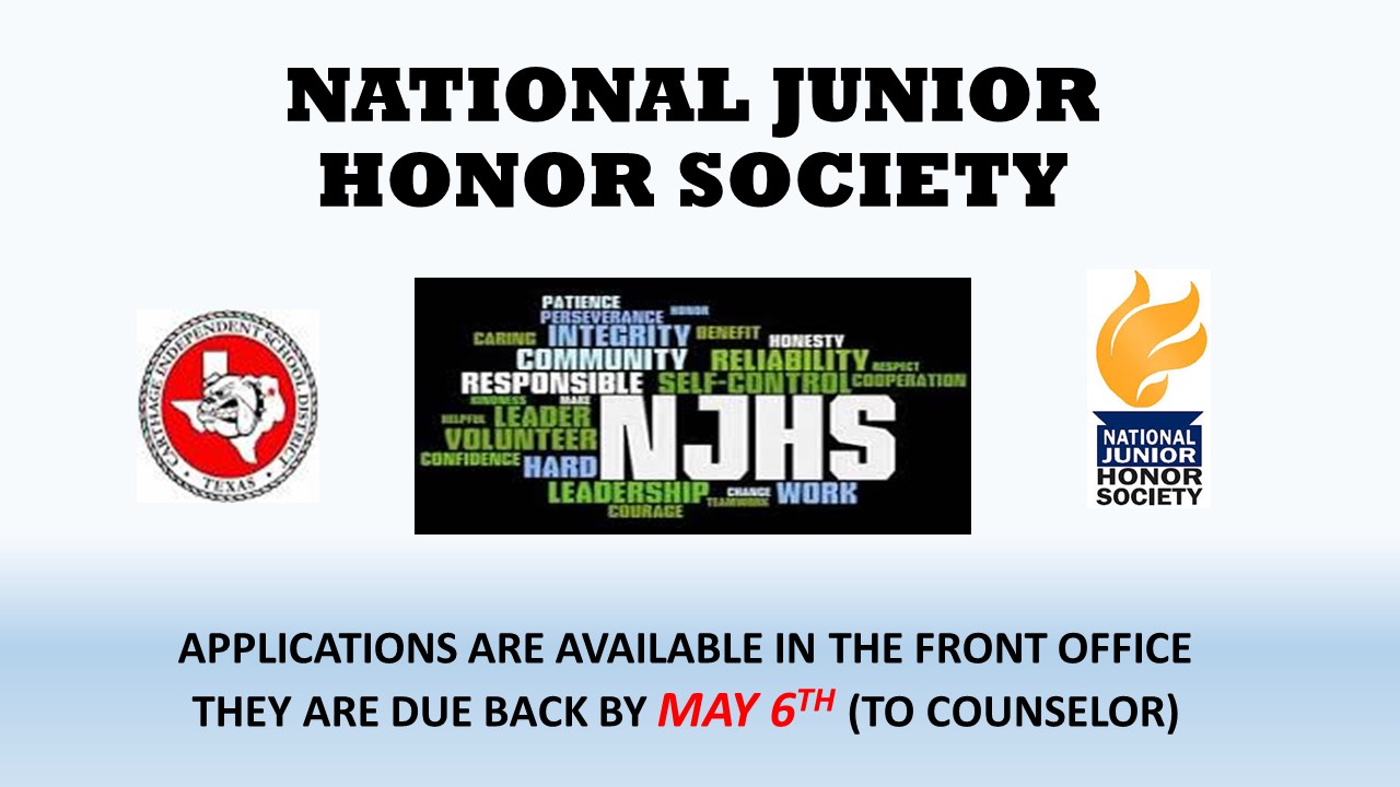 National Junior Honor Society