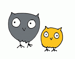 Image of two owls.