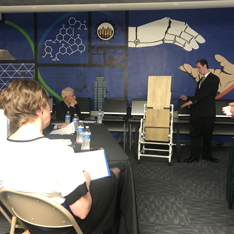 A presentation being given