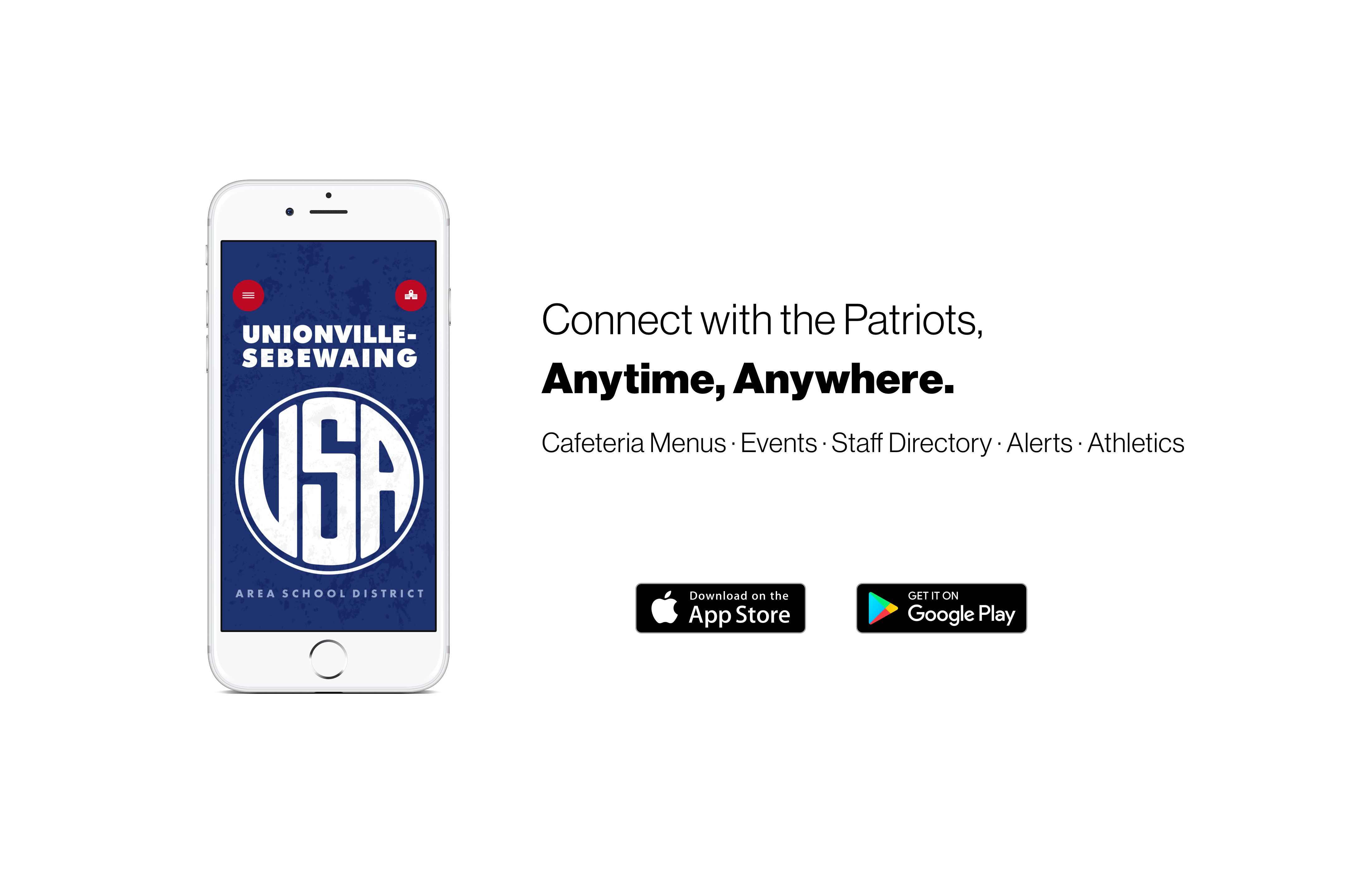 Connect with the Patriots, Anytime, Anywhere.