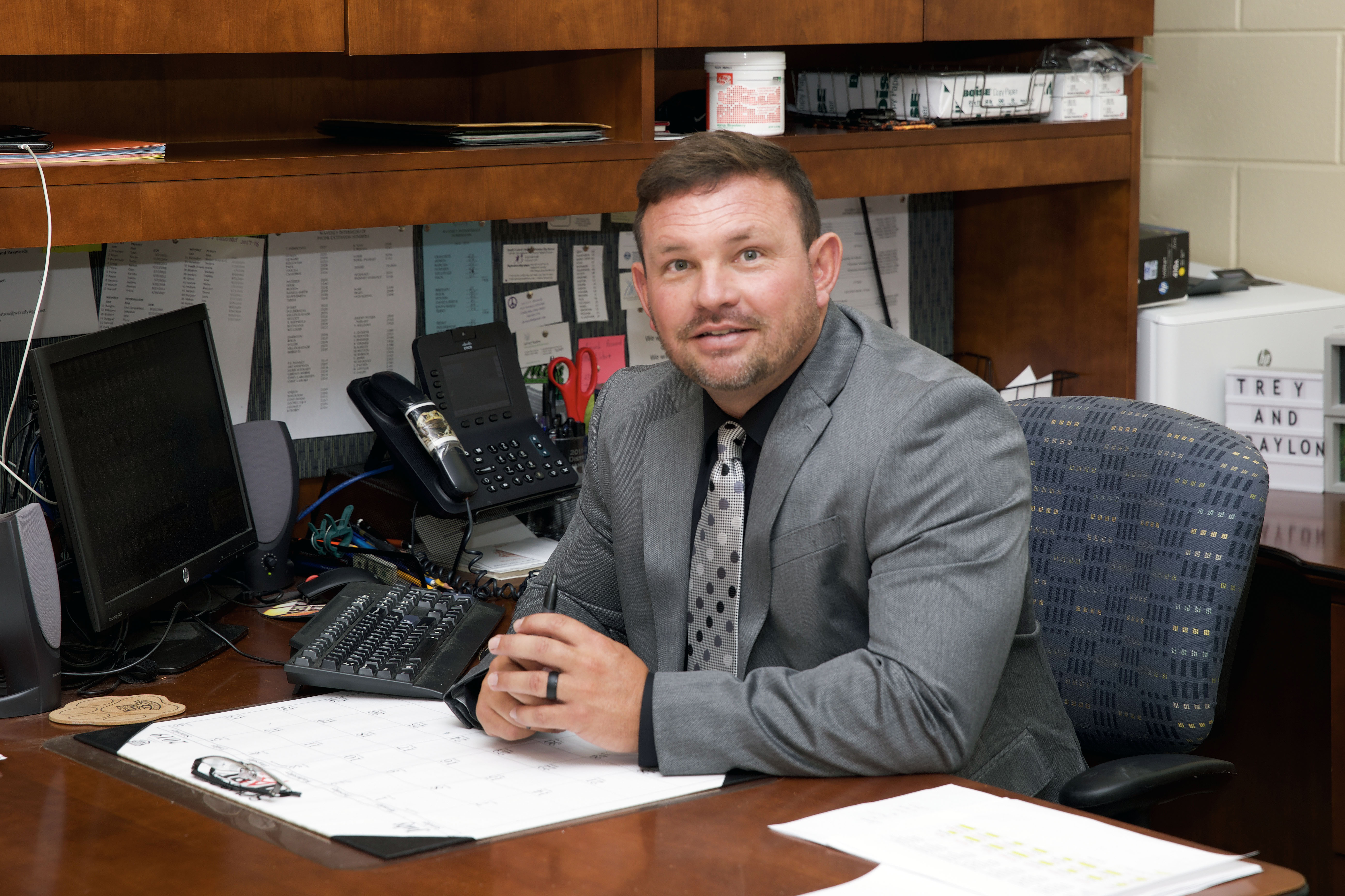 Principal Travis Robertson