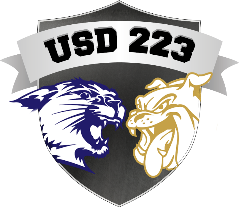 USD 223 logo