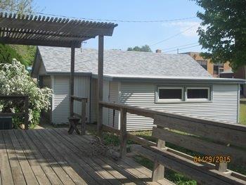 Backyard patio