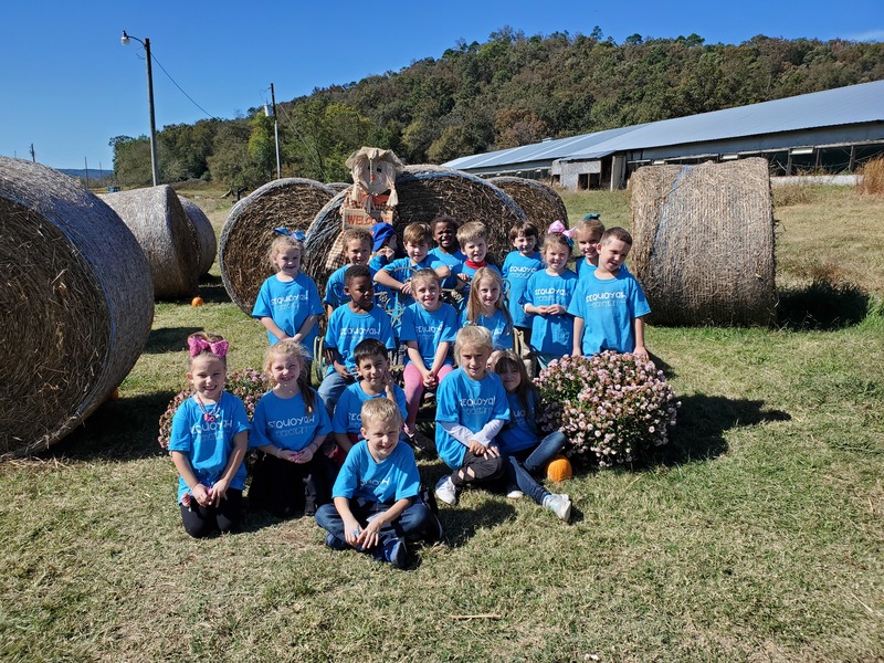 Photo of the students out in a field trip