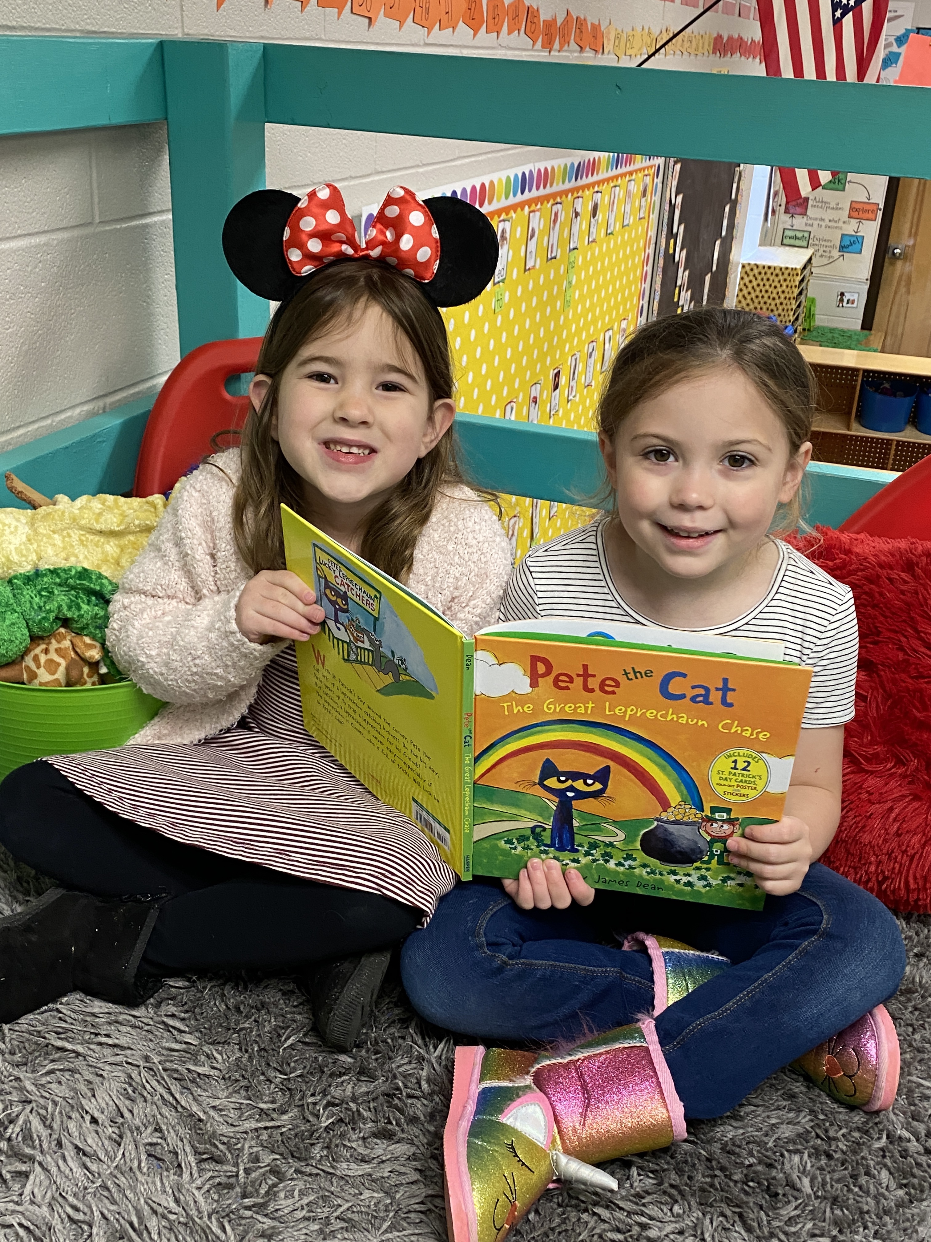 Students reading