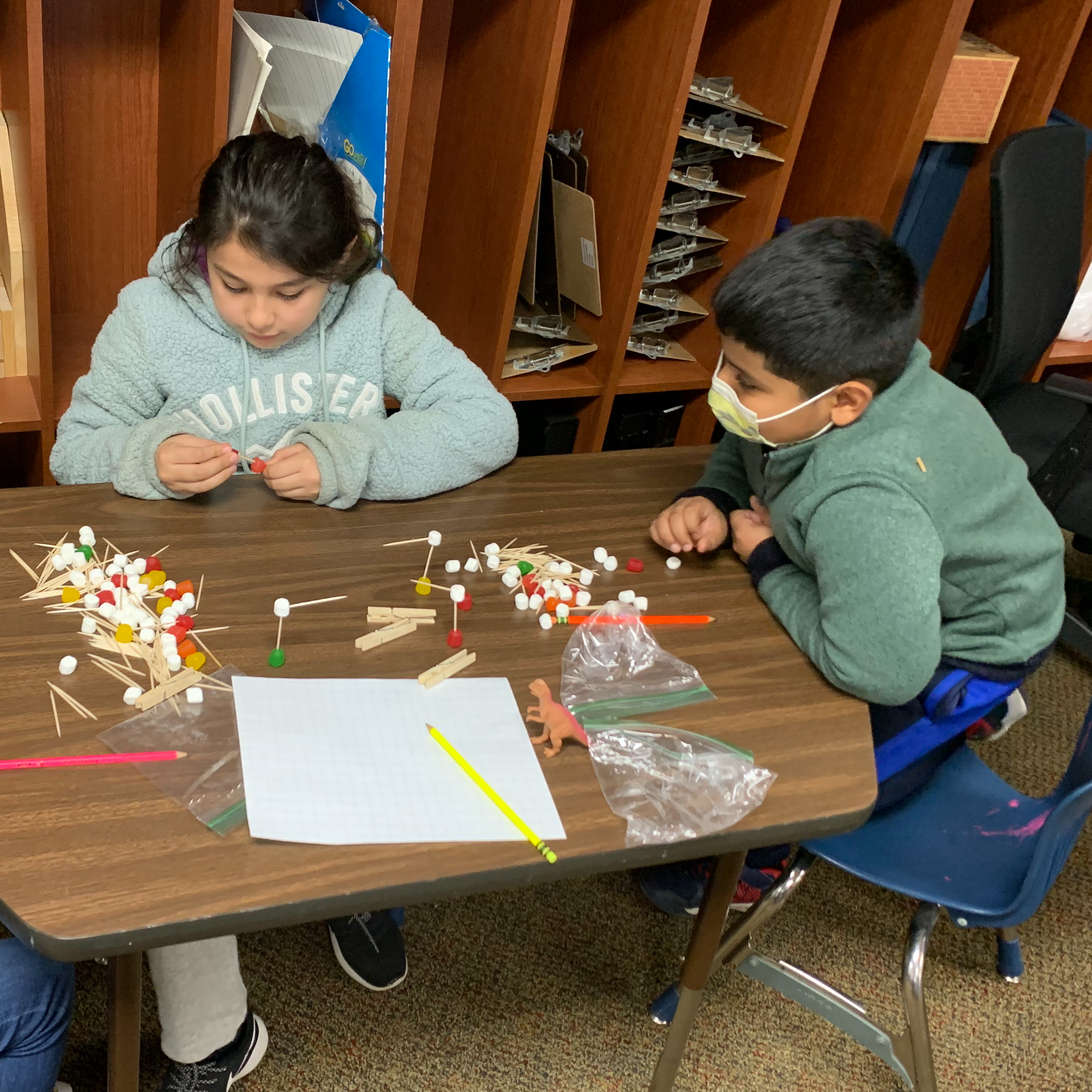 Third Graders in Activity